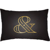 Black, Metallic Gold / 22" x 14"