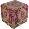 Bright Pink, Saffron, Emerald, Ivory, Black