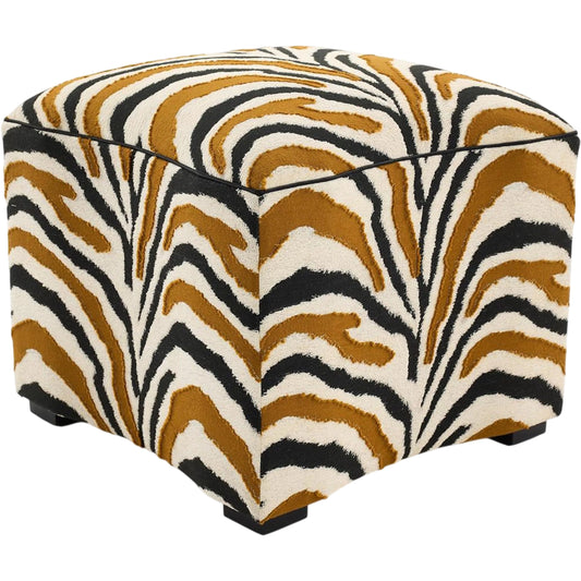 Curved Ottoman - 6016 by John-Richard. Made from unique in a unique style.