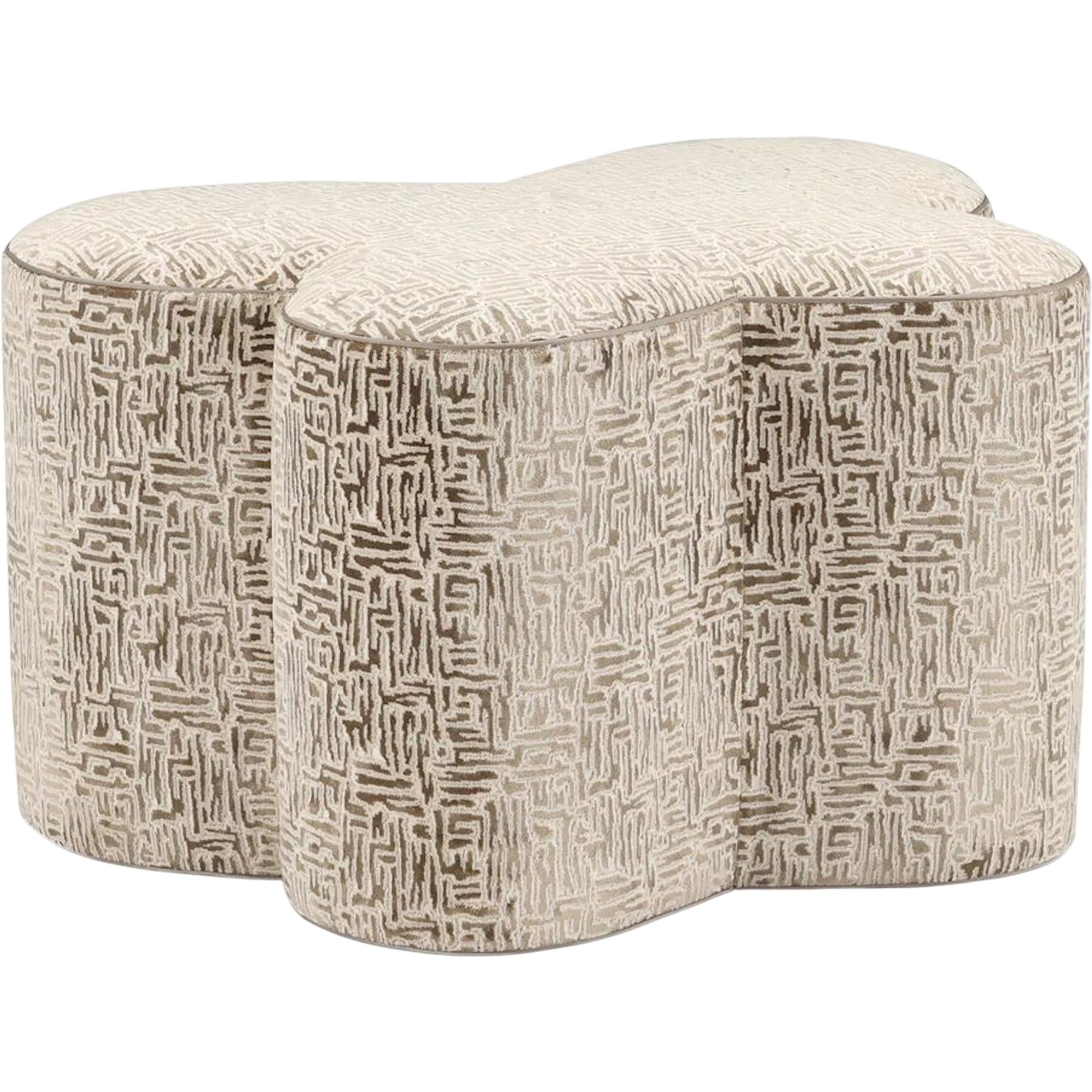 Mariposa Large Ottoman - 4073 by John-Richard. Made from unique in a unique style.