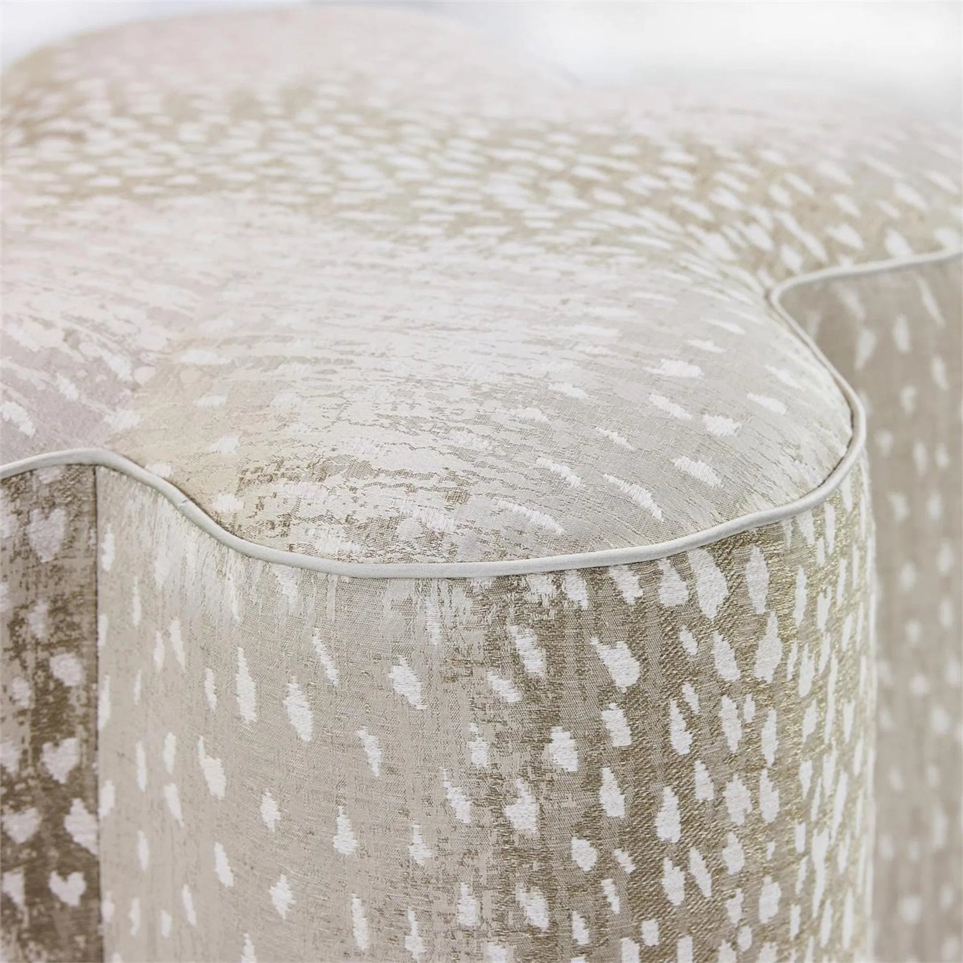 Mariposa Small Ottoman by John-Richard. Made from unique in a transitional style.