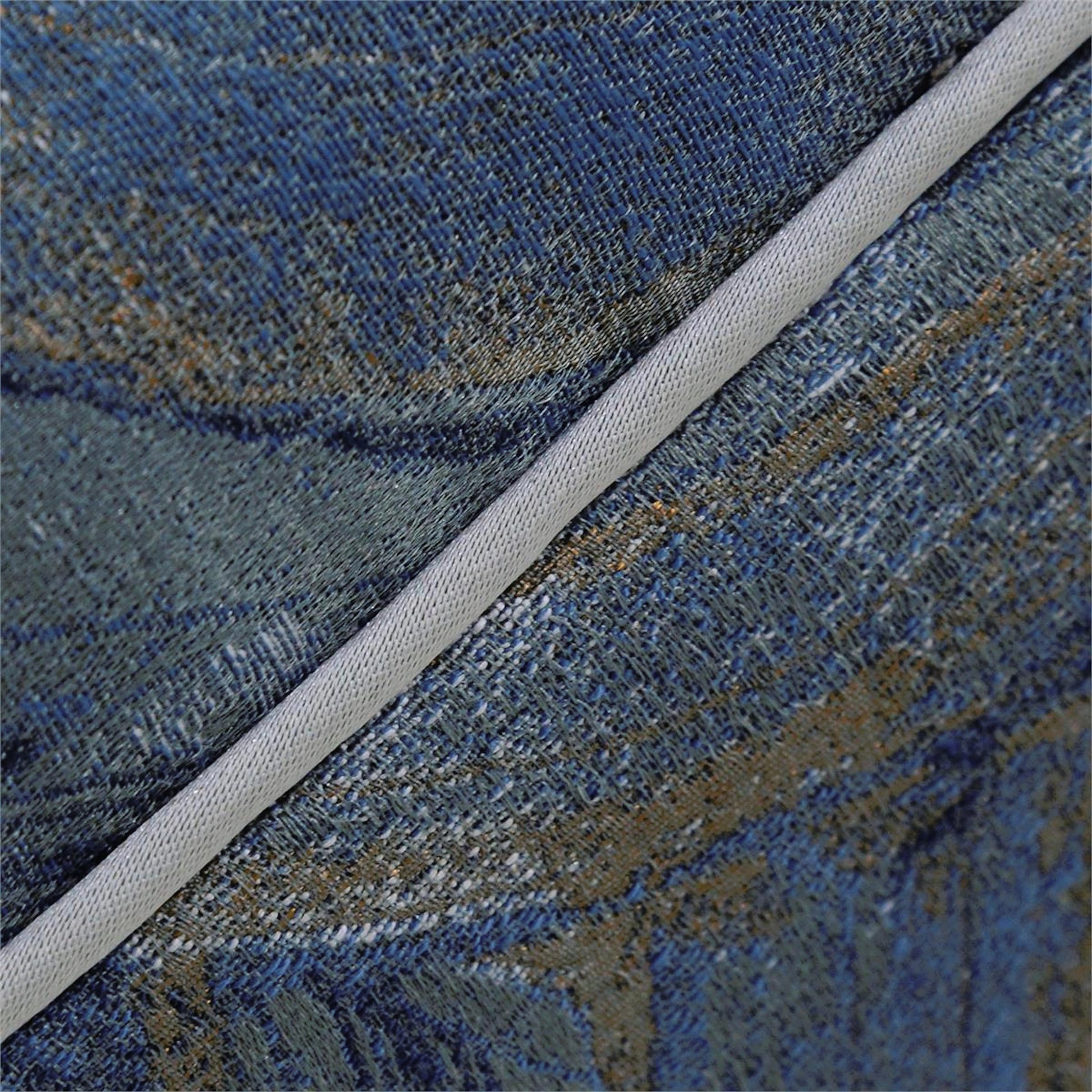 Chelsea Ottoman by John-Richard. Made from acacia wood, fabric, steel in a modern style.