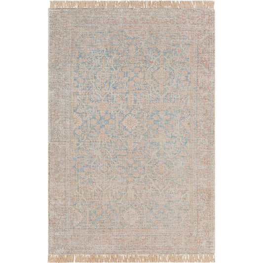 Amasya Rug by Surya in multi. Made from 50% cotton, 20% polyester, 15% viscose, 15% wool in a modern style.