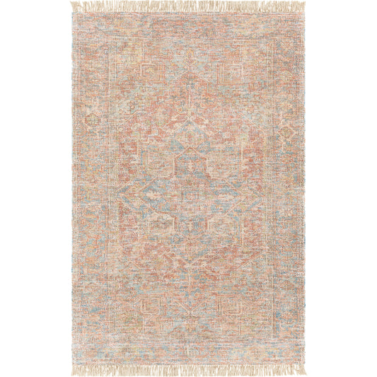 Amasya Rug - 29243 by Surya in multi. Made from 50% cotton, 20% polyester, 15% viscose, 15% wool in a unique style.
