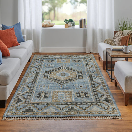 Fillmore Traditional Rug - 6935F by Feizy in blue, green. Made from wool in a unique style.