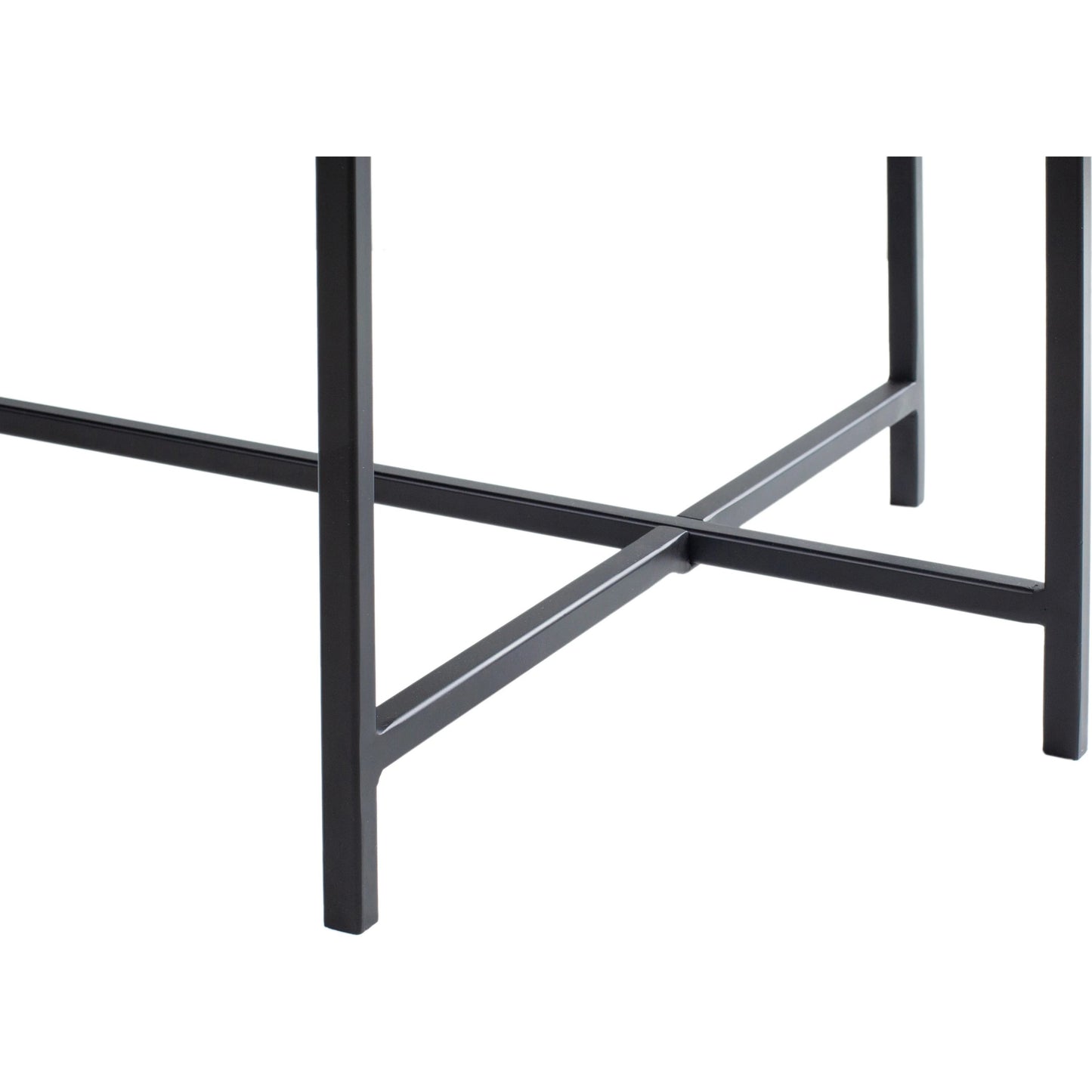 004 SI-1914436 | Closeup | Anaya - 27106 by Livabliss in black frame and powder coatednatural. Made from top: marble, base: metal in a modern style.