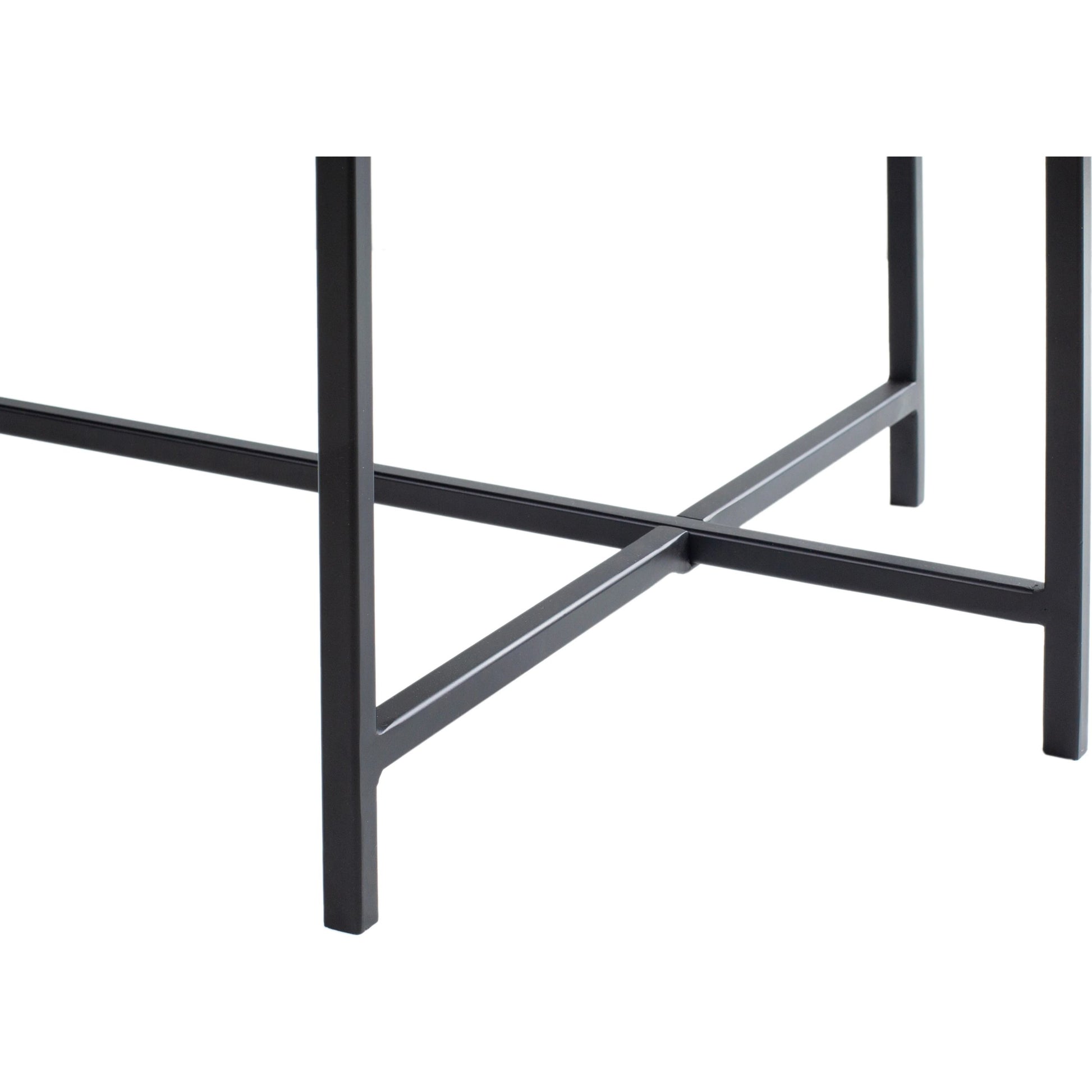 Anaya - 27106 by Livabliss in black frame and powder coatednatural. Made from top: marble, base: metal in a modern style.