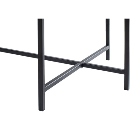 Anaya - 27106 by Livabliss in black frame and powder coatednatural. Made from top: marble, base: metal in a modern style.