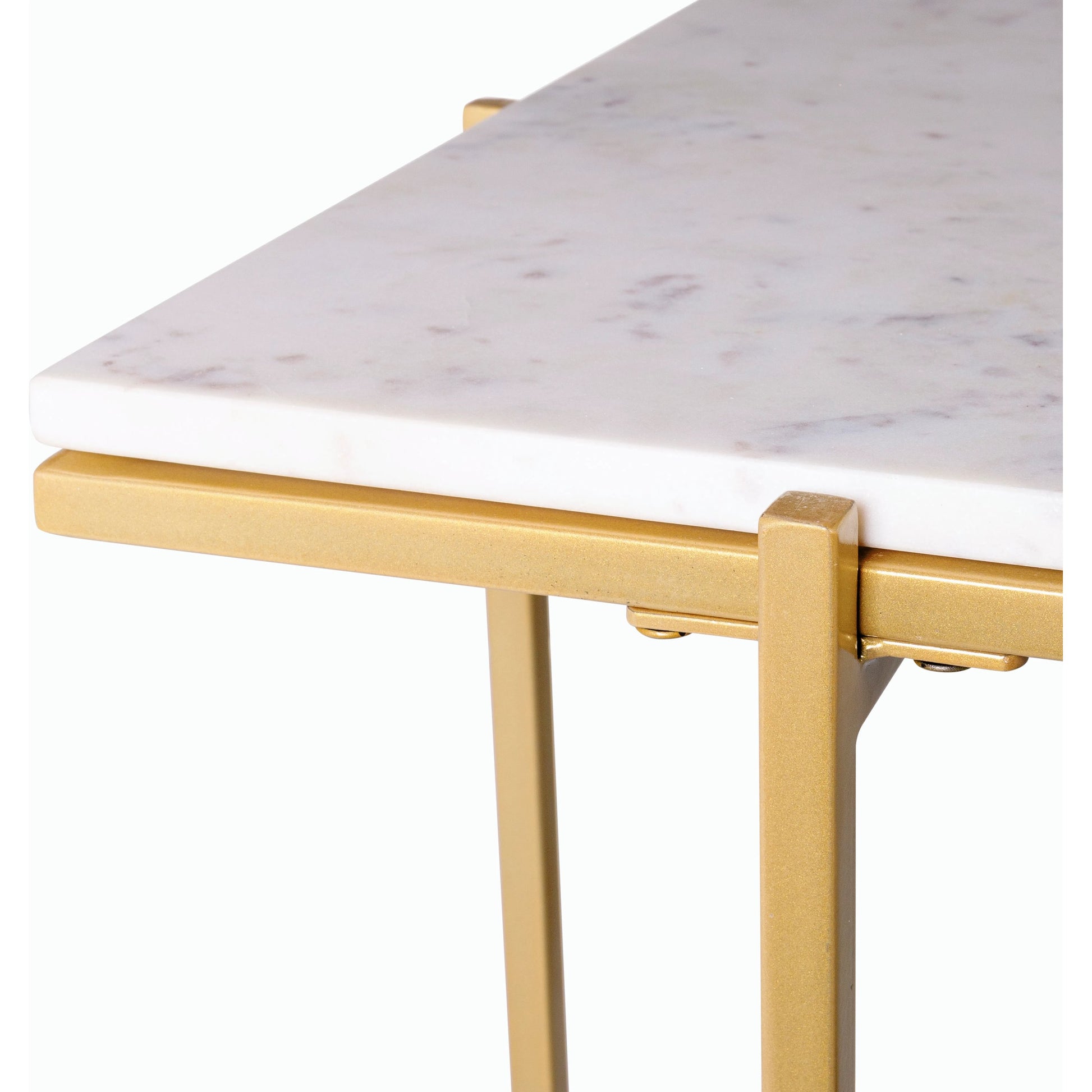 Anaya - 27106 by Livabliss in black frame and powder coatednatural. Made from top: marble, base: metal in a modern style.