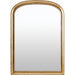 Nalanda Mantel Mirror - 535593 by Surya in antiqued. Made from manufactured wood in a modern style.