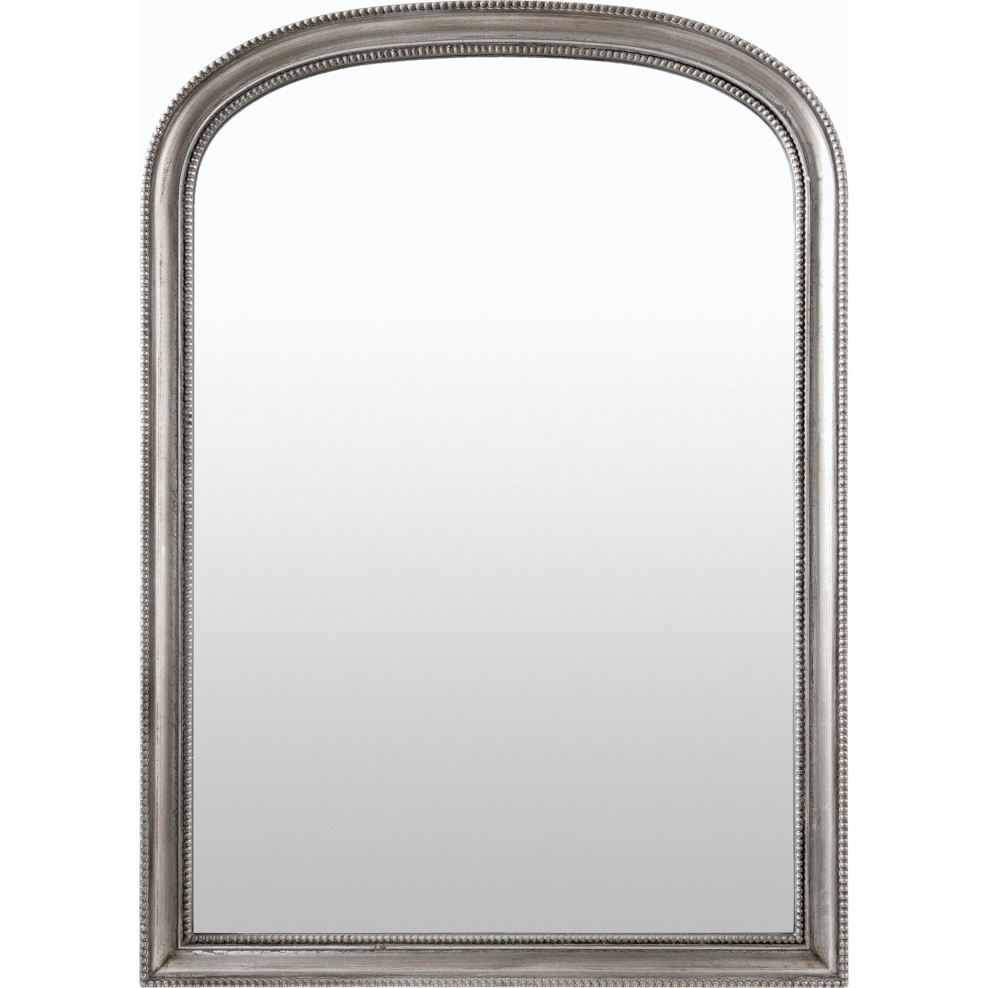 Nalanda Mantel Mirror - 535593 by Surya in antiqued. Made from manufactured wood in a modern style.