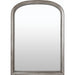 Nalanda Mantel Mirror - 535593 by Surya in antiqued. Made from manufactured wood in a modern style.