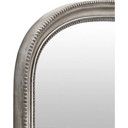 Nalanda Mantel Mirror - 535593 by Surya in antiqued. Made from manufactured wood in a modern style.