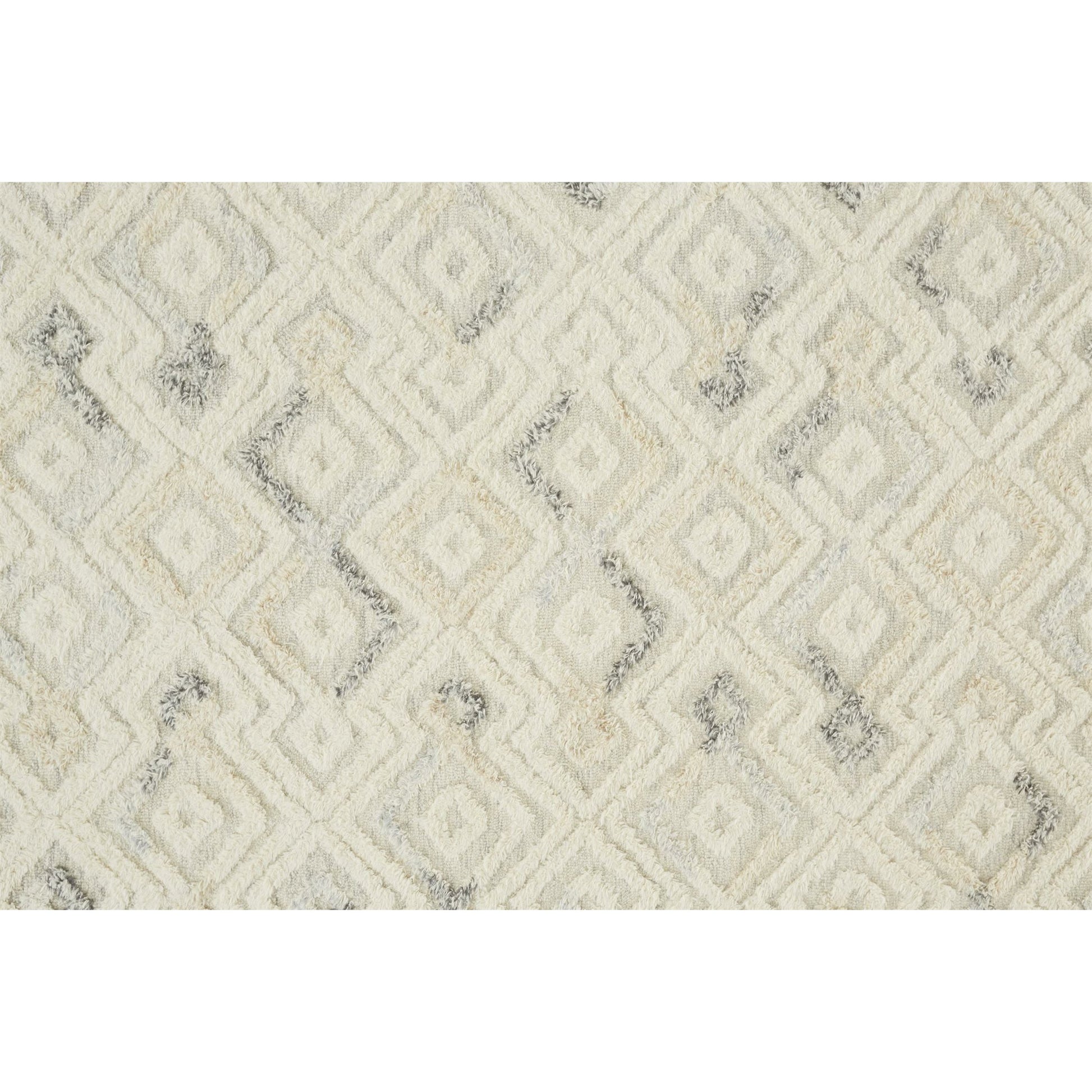 Anica Transitional Moroccan Rug - 8004F by Feizy in ivory, gray, black. Made from wool in a unique style.