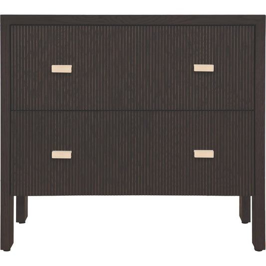 Andre Two Drawer Side Table by Worlds Away. Made from unique in a unique style.