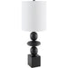 Anie Accent Table Lamp by Livabliss. Made from resin, linen, plastic in a modern style.