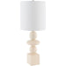 Anie Accent Table Lamp by Livabliss. Made from resin, linen, plastic in a modern style.
