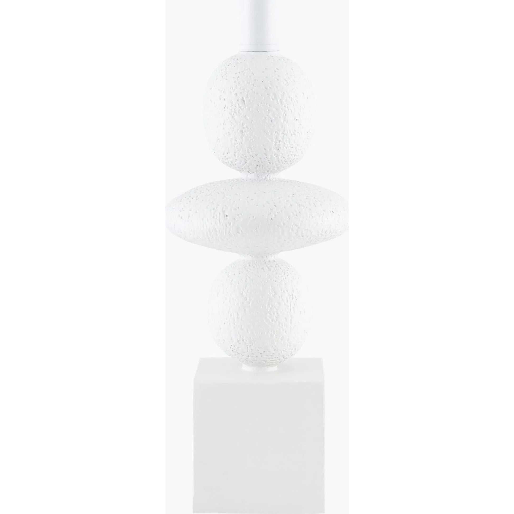 Anie Accent Table Lamp by Livabliss. Made from resin, linen, plastic in a modern style.
