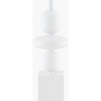 Anie Accent Table Lamp by Livabliss. Made from resin, linen, plastic in a modern style.