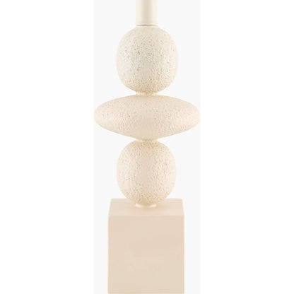 Anie Accent Table Lamp by Livabliss. Made from resin, linen, plastic in a modern style.