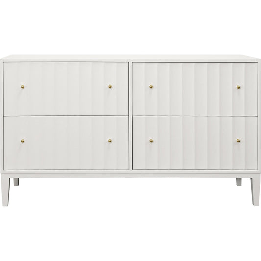 Angus Four Drawer Chest by Worlds Away. Made from solid wood, mdf in a unique style.