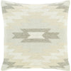 Ivory, Light Gray / Down Feather / 22" x 22"