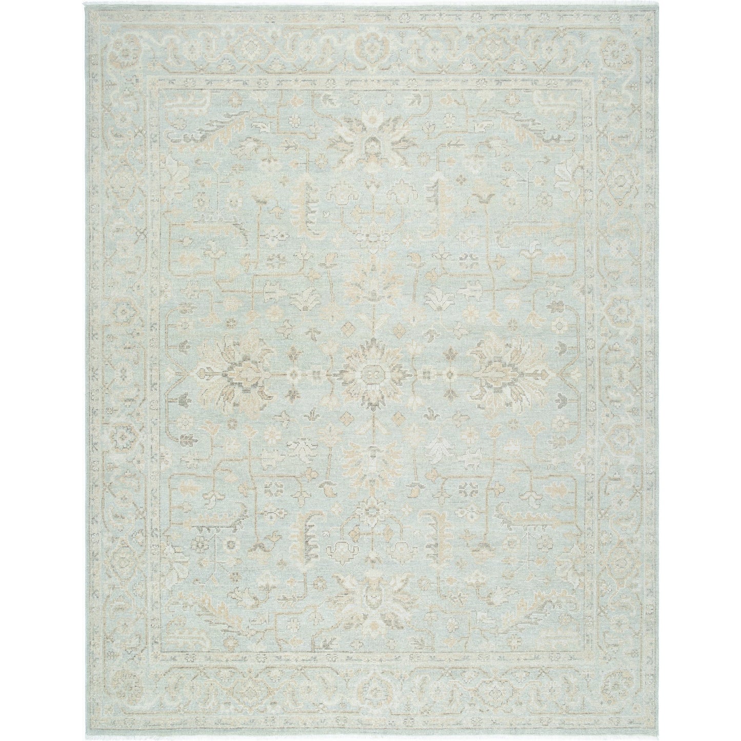 001 SI-2099985,SI-2099986,SI-2099987,SI-2099988,SI-2099989 | Primary Silo | Anelka ANK-2300 Rug by Surya in pale sage, soft ivory, light taupe, misty gray. Made from wool in a unique style.