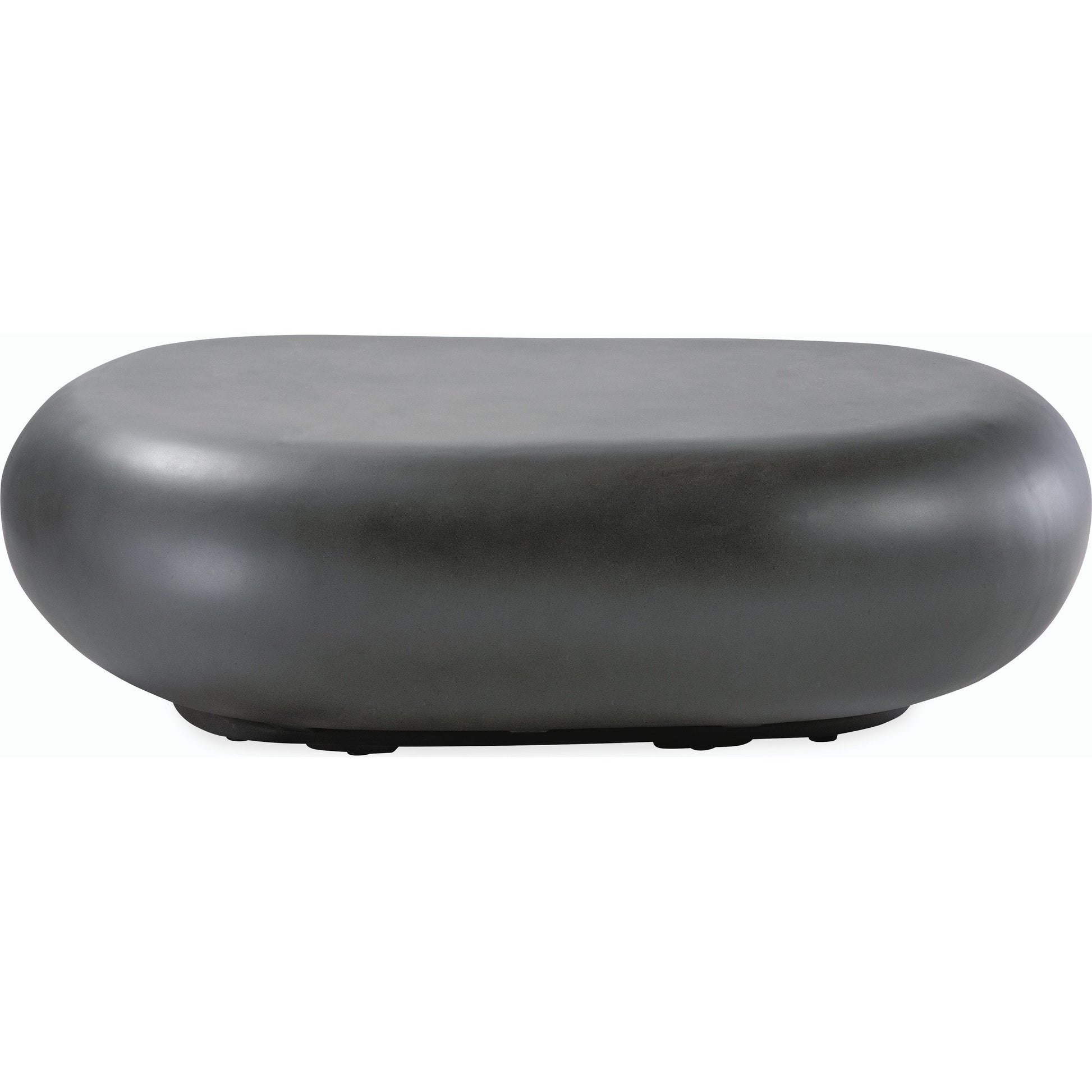 Pebble Outdoor Coffee Table by Sunset West. Made from gfr concrete in a modern style.