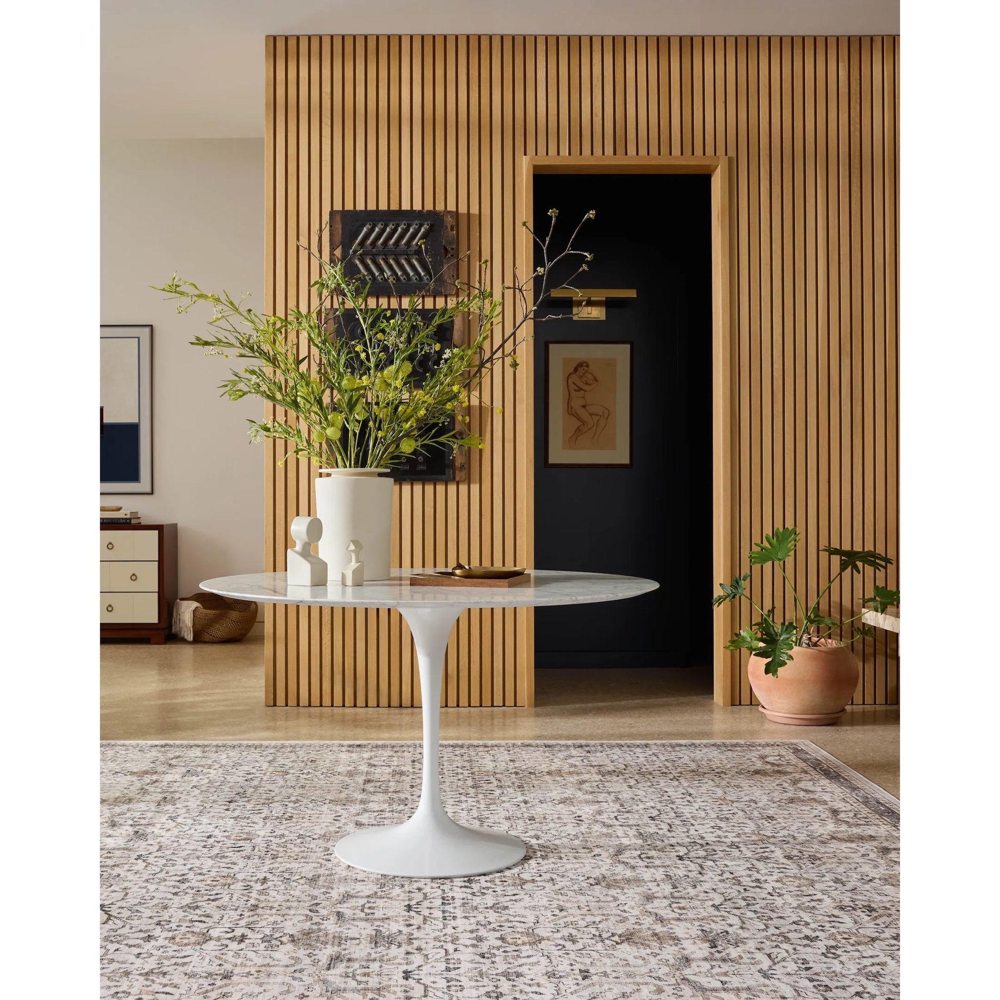Anniston ANS-01 Rug by Loloi in ivory, stone. Made from 100% polyester face in a unique style.