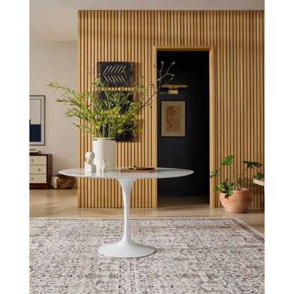 Anniston ANS-01 Rug by Loloi in ivory, stone. Made from 100% polyester face in a unique style.