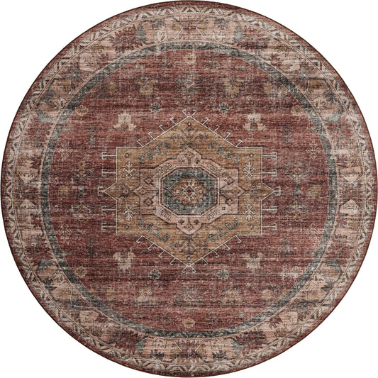 Anniston ANS-04 Rug by Loloi in spice, multi. Made from 100% polyester face in a unique style.
