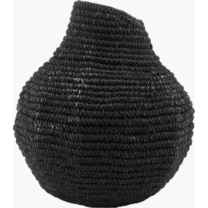 Anouk Basket by Surya in powder coated. Made from seagrass, iron in a unique style.
