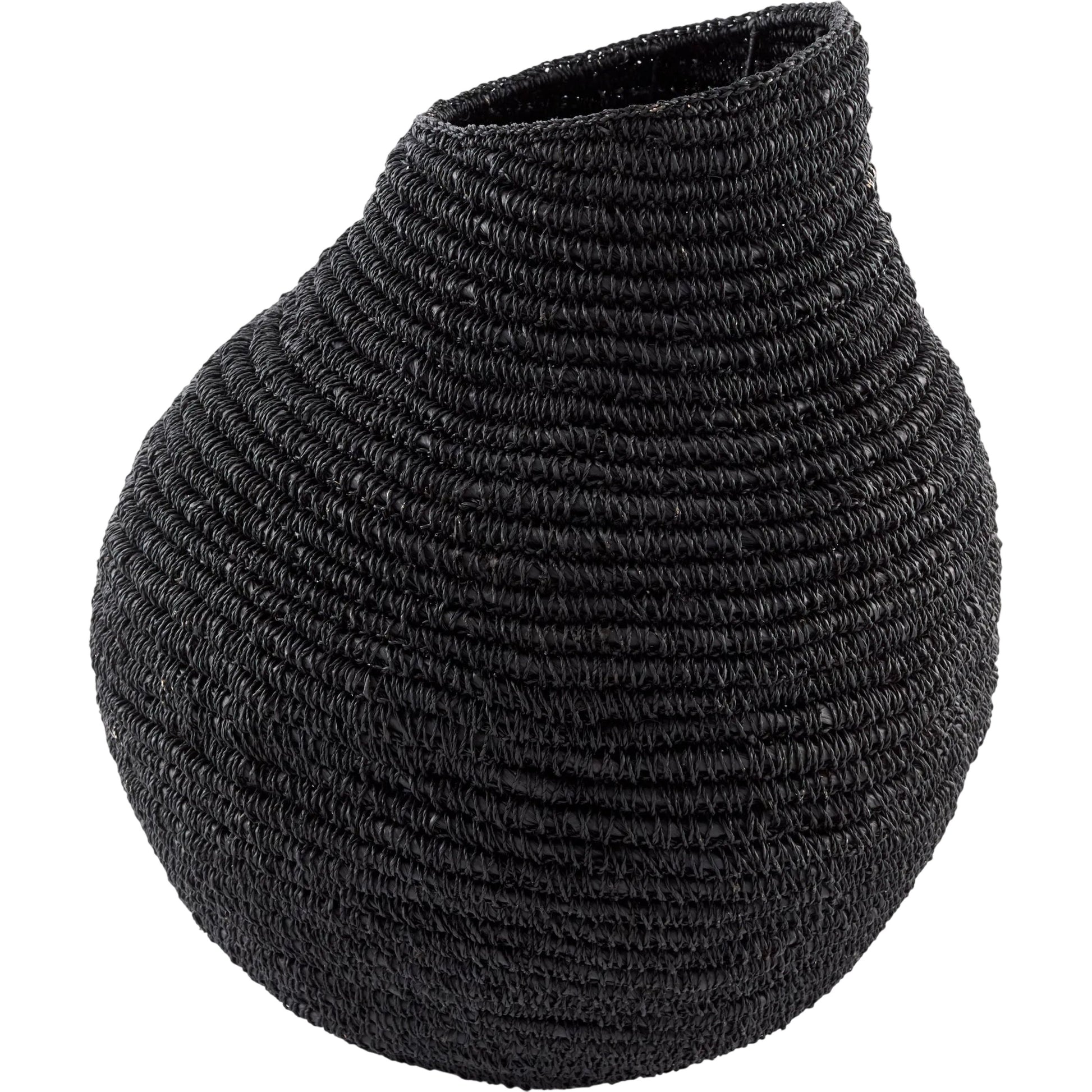 Anouk Basket by Surya in powder coated. Made from seagrass, iron in a unique style.