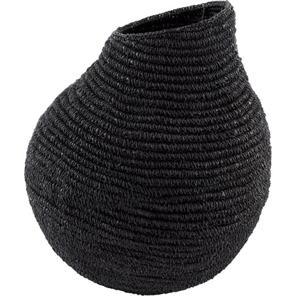 Anouk Basket by Surya in powder coated. Made from seagrass, iron in a unique style.