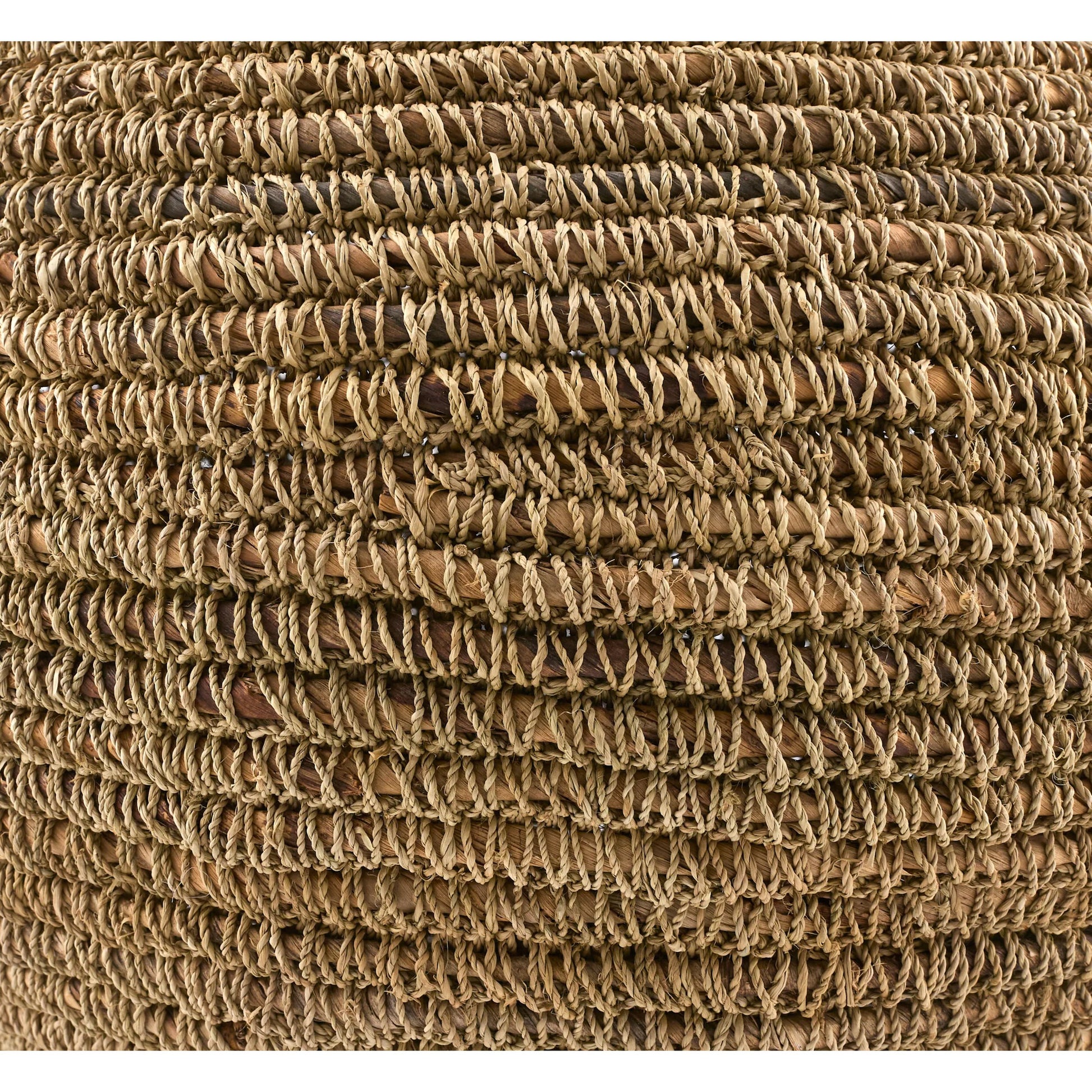 Anouk Basket by Surya in powder coated. Made from seagrass, iron in a unique style.