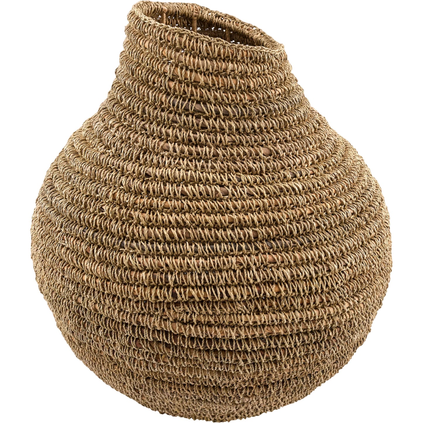 003 SI-2541172 | Primary Silo | Anouk Basket by Surya in powder coated. Made from seagrass, iron in a unique style.