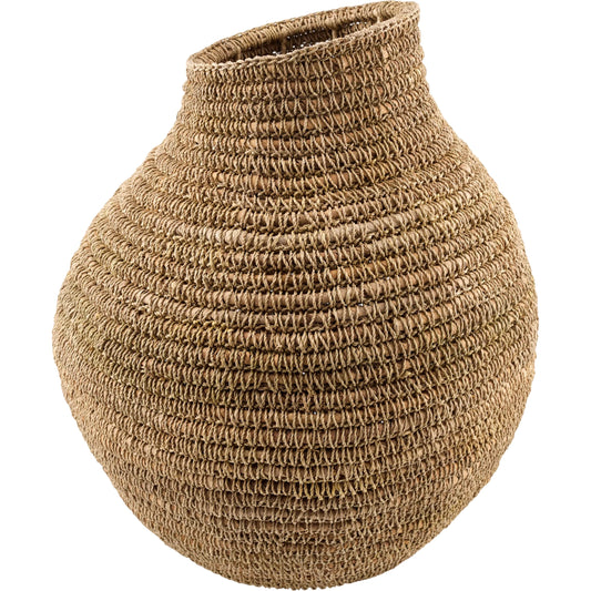 Anouk Basket by Surya in powder coated. Made from seagrass, iron in a unique style.