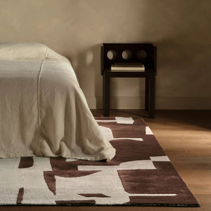 Anthem ANT04 Rug by Jaipur Living in brown, cream. Made from 60% wool 20% cotton 20% viscose in a unique style.