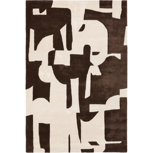Anthem ANT04 Rug by Jaipur Living in brown, cream. Made from 60% wool 20% cotton 20% viscose in a unique style.