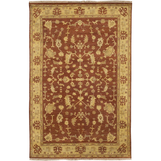 Antolya Rug - 2543 by Surya in rust, wheat, olive, mustard, light beige. Made from 100% new zealand wool in a unique style.