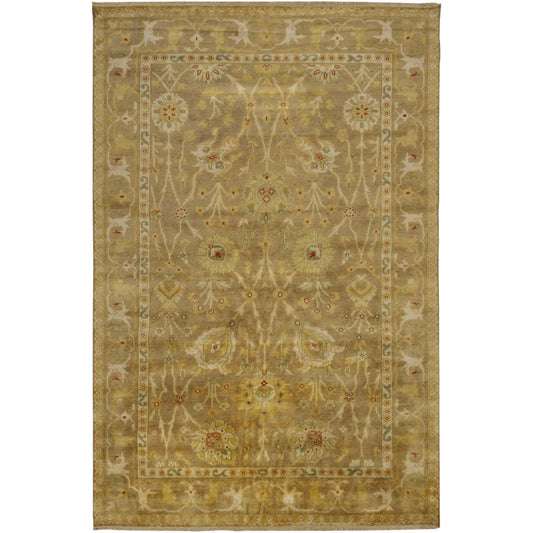 Antolya Rug - 370 by Surya in tan, beige, olive, mustard, light beige, rust. Made from 100% new zealand wool in a unique style.