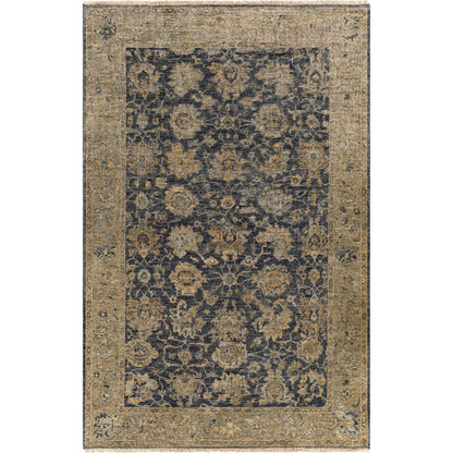 Anatolia ANY-2304 Rug by Surya in black, olive, dark brown, beige. Made from unique in a unique style.