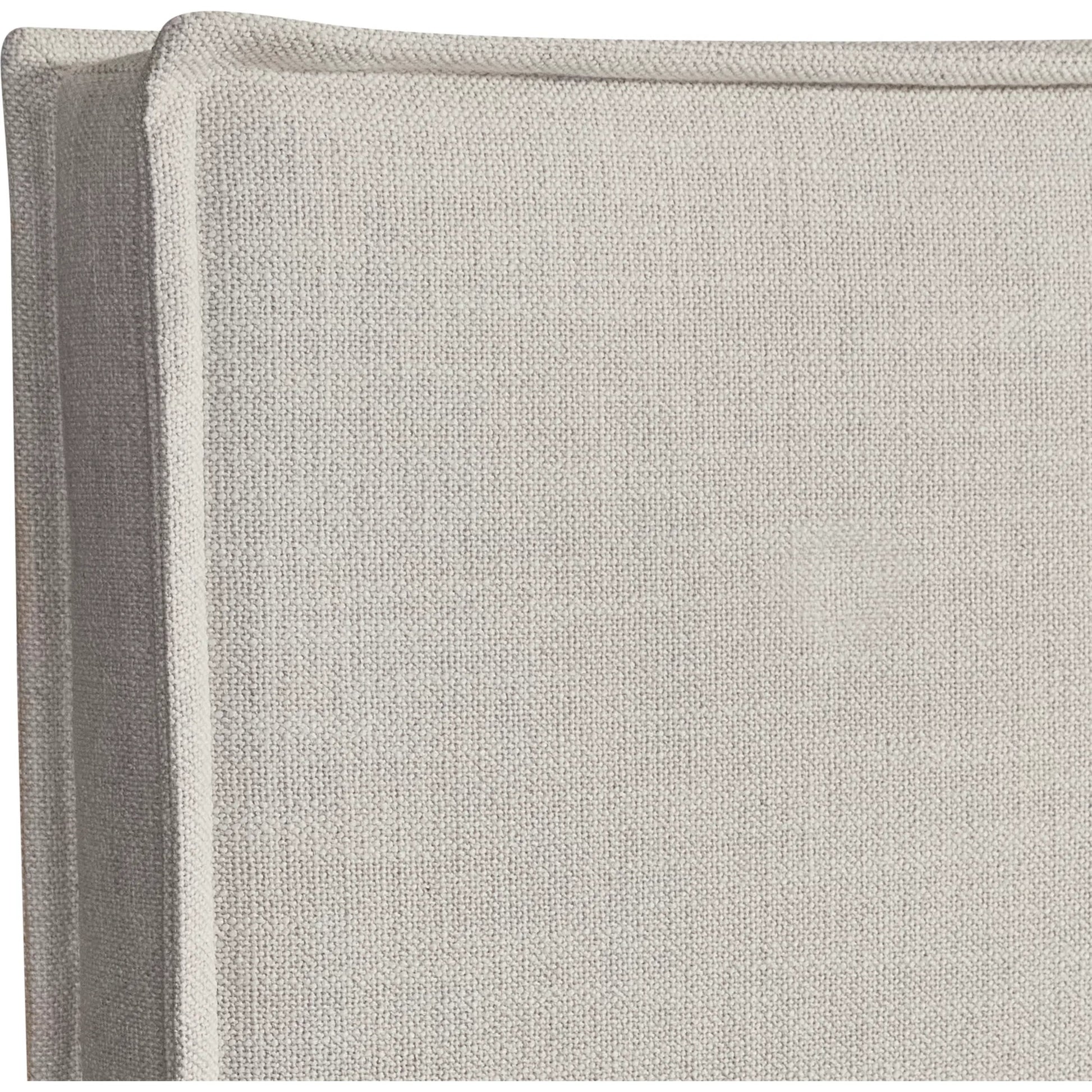 Loft Sawyer Storage Panel Bed by Bernhardt in beige, tan. Made from fabric, wood in a unique style.