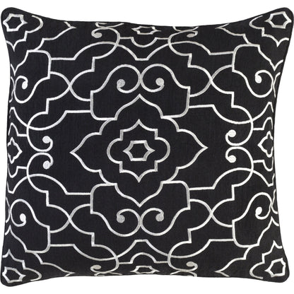 Adagio Pillow - 33849 by Surya. Made from front: 100% linen, back: 100% linen in a traditional style.