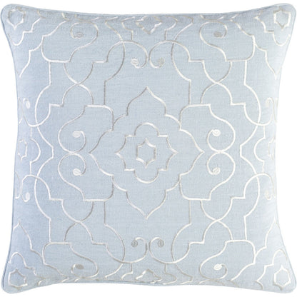 Adagio Pillow - 33849 by Surya. Made from front: 100% linen, back: 100% linen in a traditional style.