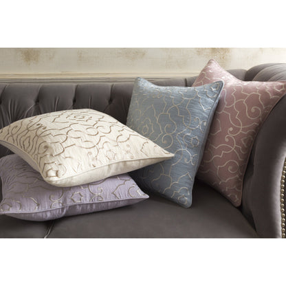 Adagio Pillow - 33849 by Surya. Made from front: 100% linen, back: 100% linen in a traditional style.