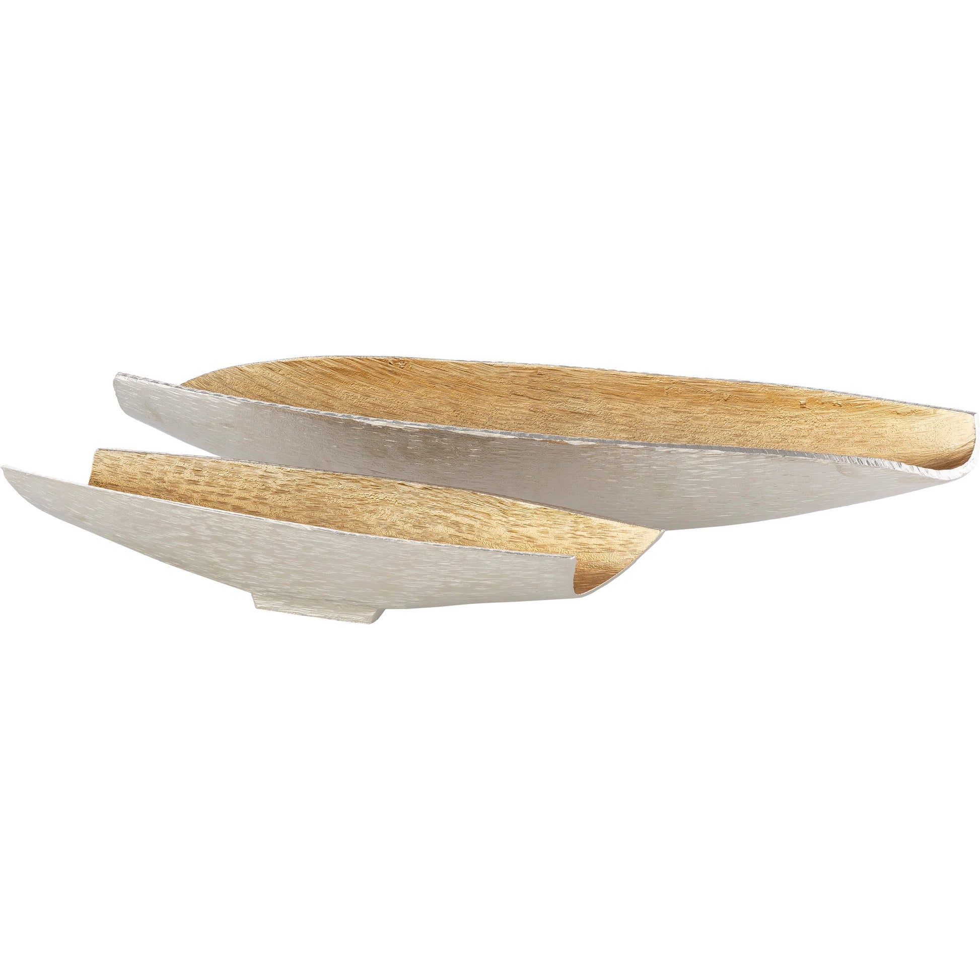 Ambrosia - 23380 (Set of 2) by Surya in gold, metallic silver and antiqued. Made from metal in a modern style.