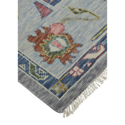 Karina Traditional Persian Rug - 6792F by Feizy in blue, gray, red. Made from wool in a unique style.