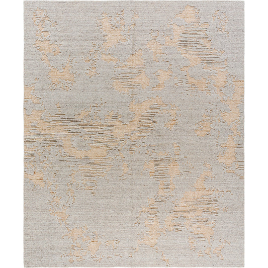 Arbora AOB-2302 Rug by Surya in pewter, sandstone, taupe. Made from wool, rayon in a unique style.