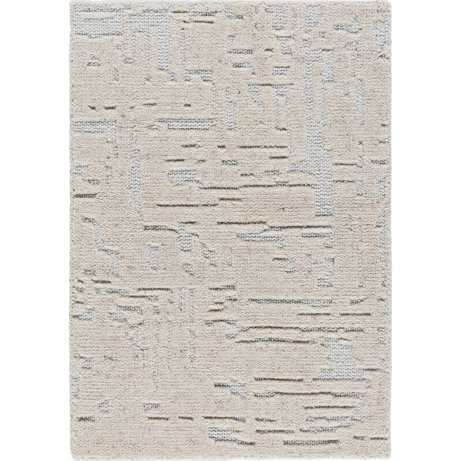 Arbora Rug by Surya in slate, light silver, warm grey, metallic - silver. Made from wool, rayon in a unique style.